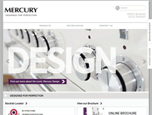 Tablet Screenshot of mercury-appliances.co.uk